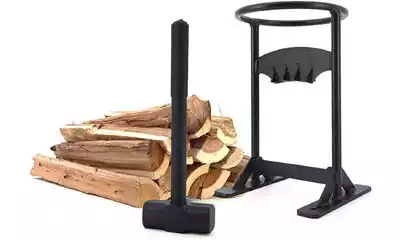Divisor cortador de leña manual