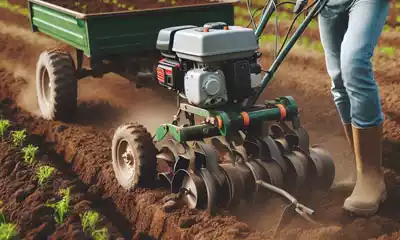 motoazada con remolque