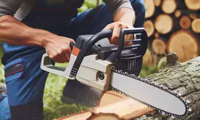 motosierra de batería