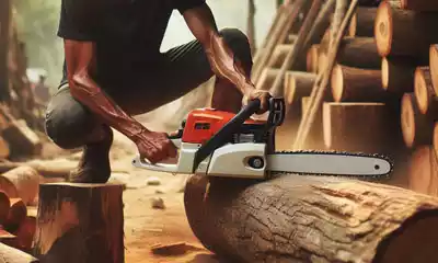 motosierra a batería