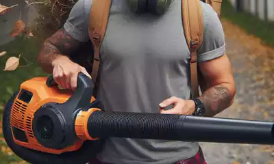 soplador aspirador y triturador de hojas