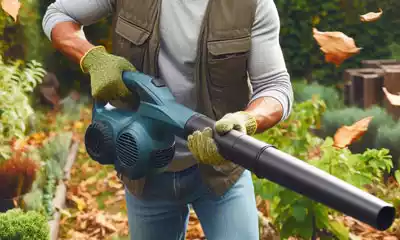 soplador de hojas de batería