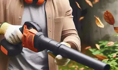 soplador de hojas con batería