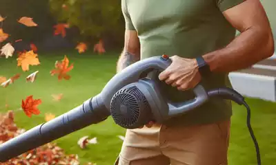 soplador de hojas eléctrico