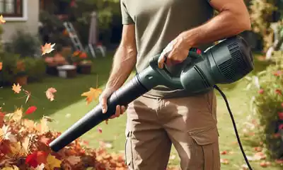 soplador de hojas eléctrico