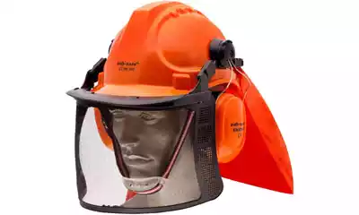 cascos para desbrozadoras