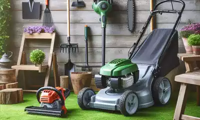 Maquinaria de jardinería profesional