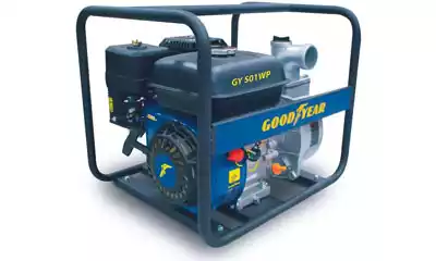 Motobomba a gasolina de caudal